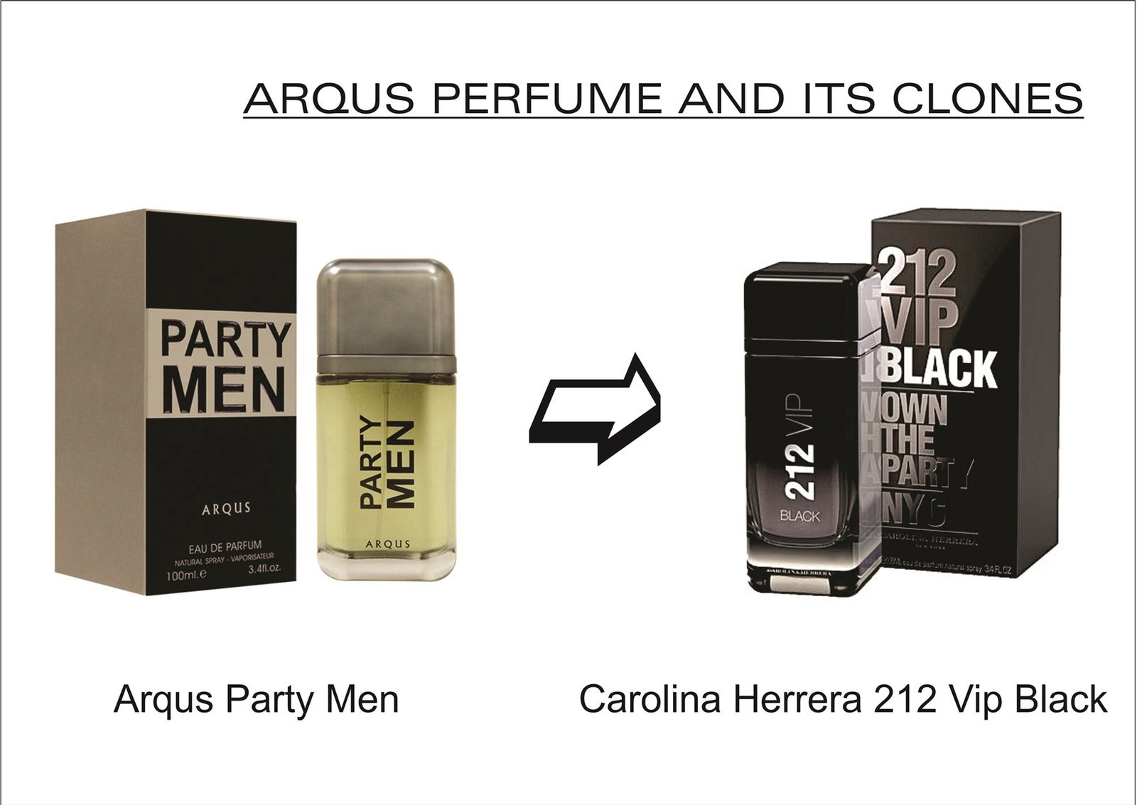 arqus-party-men-for-men-100-ml-edp-by-lattafa-perfumes-carolina-herrera-212-vip-black